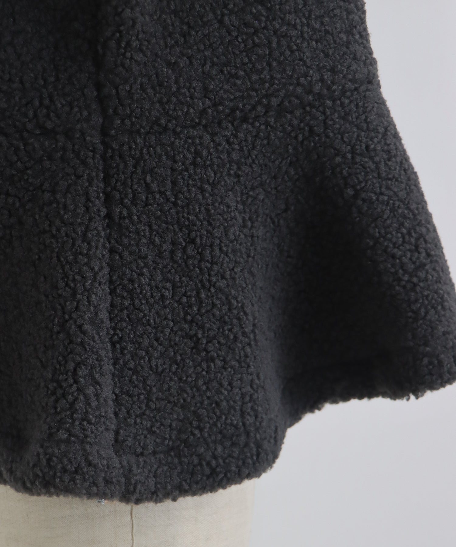 【SALE】もこもこペプラムコート