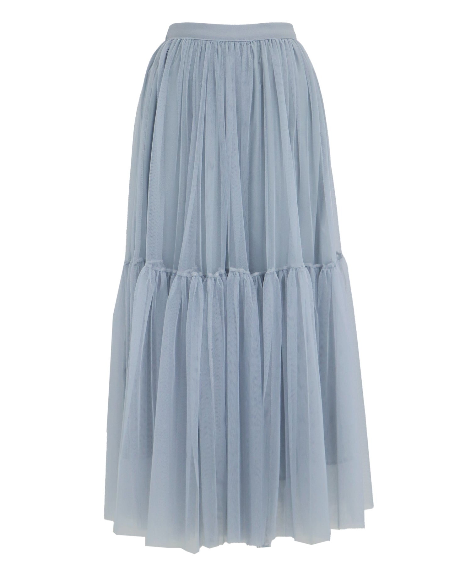 【SALE】チュールティアードスカート