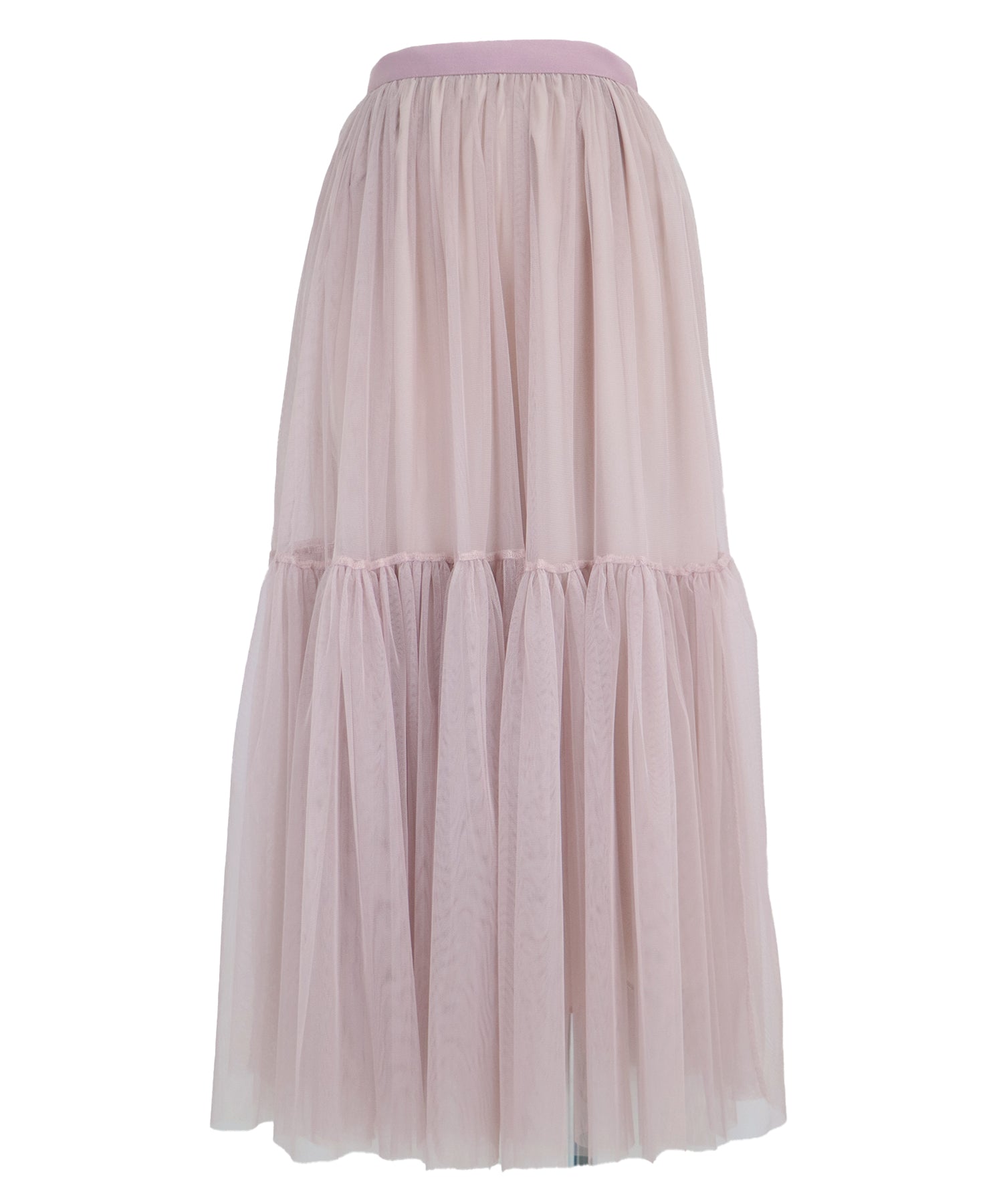 【SALE】チュールティアードスカート