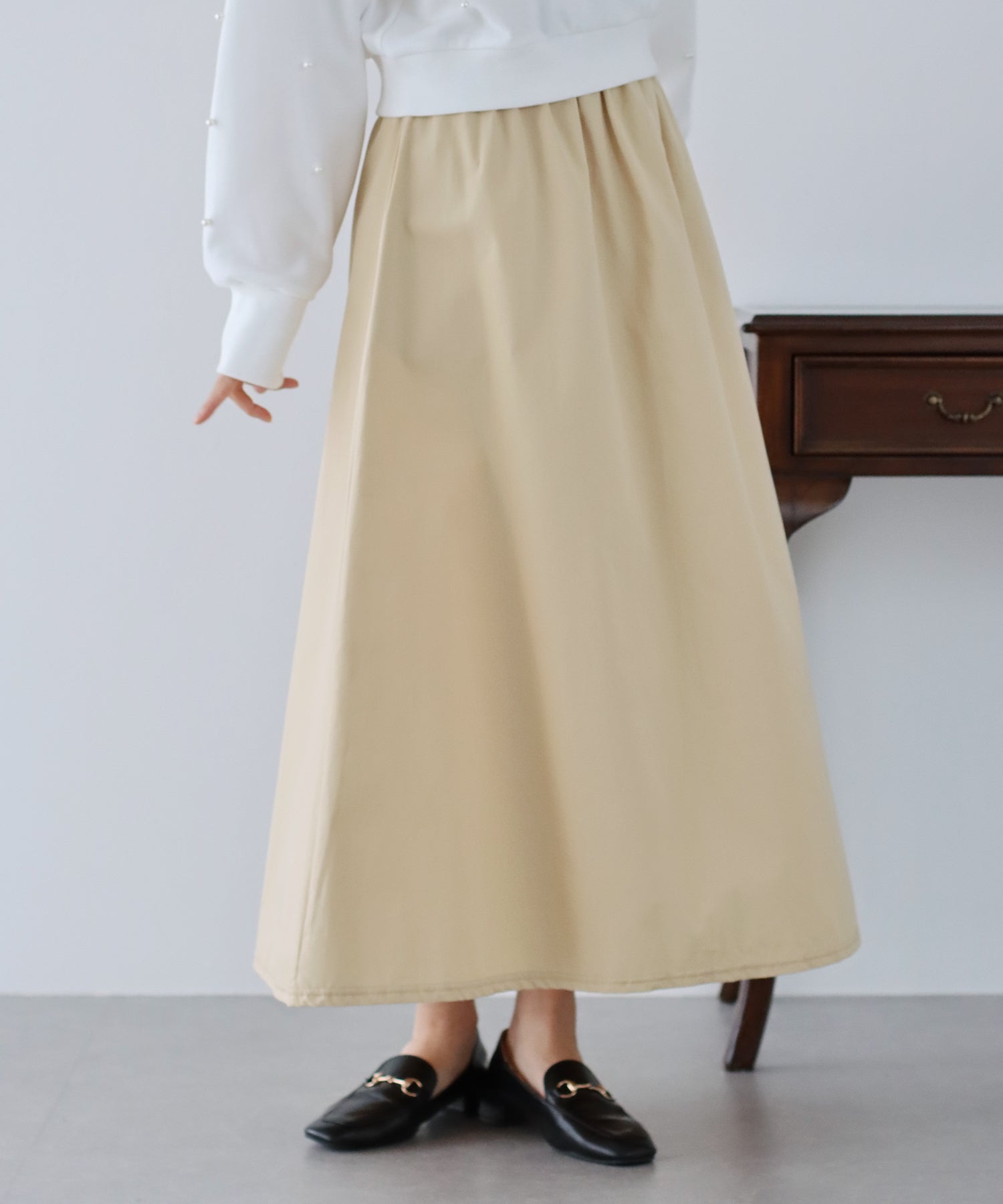 【SALE】コットンロングスカート