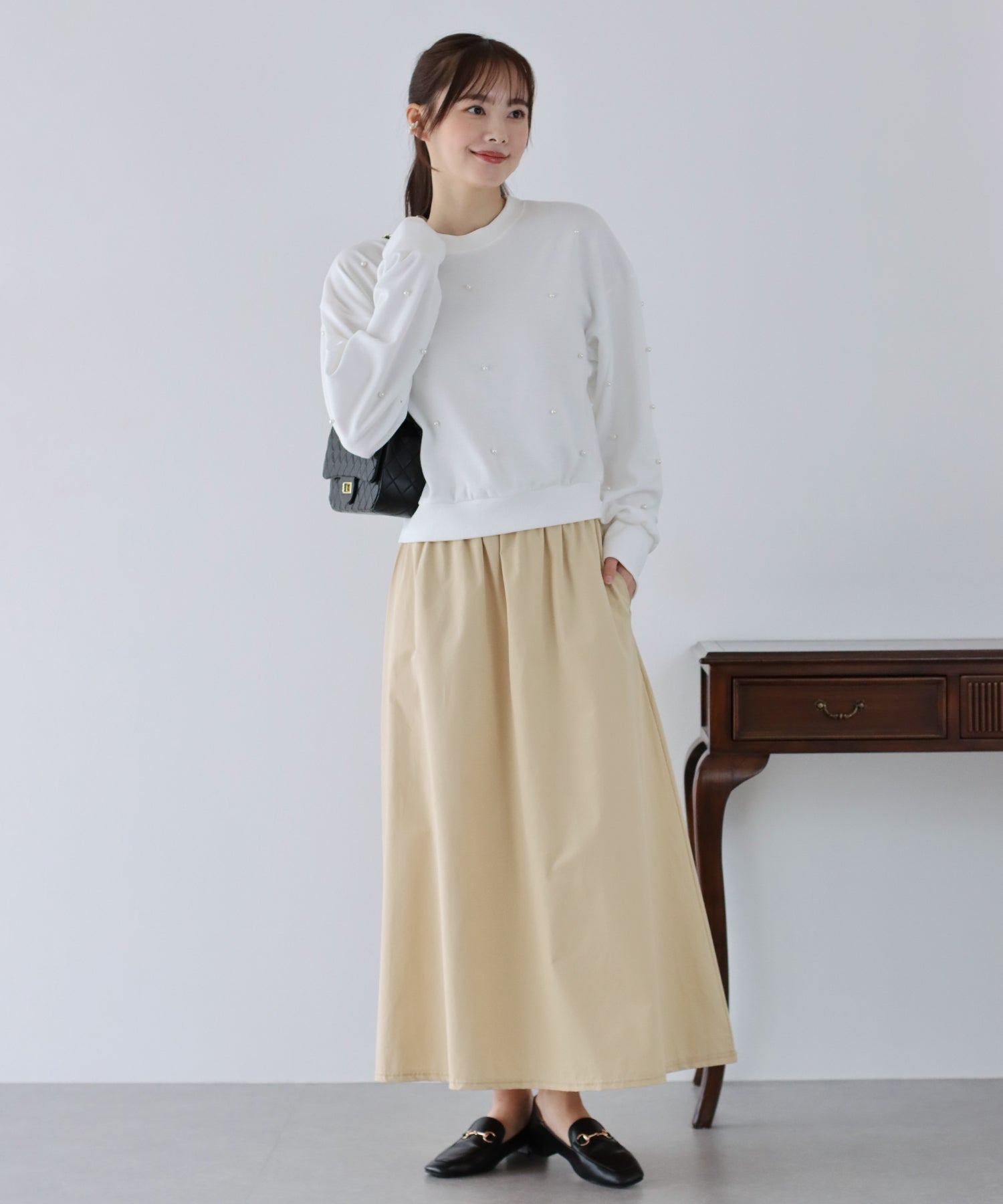 【SALE】コットンロングスカート