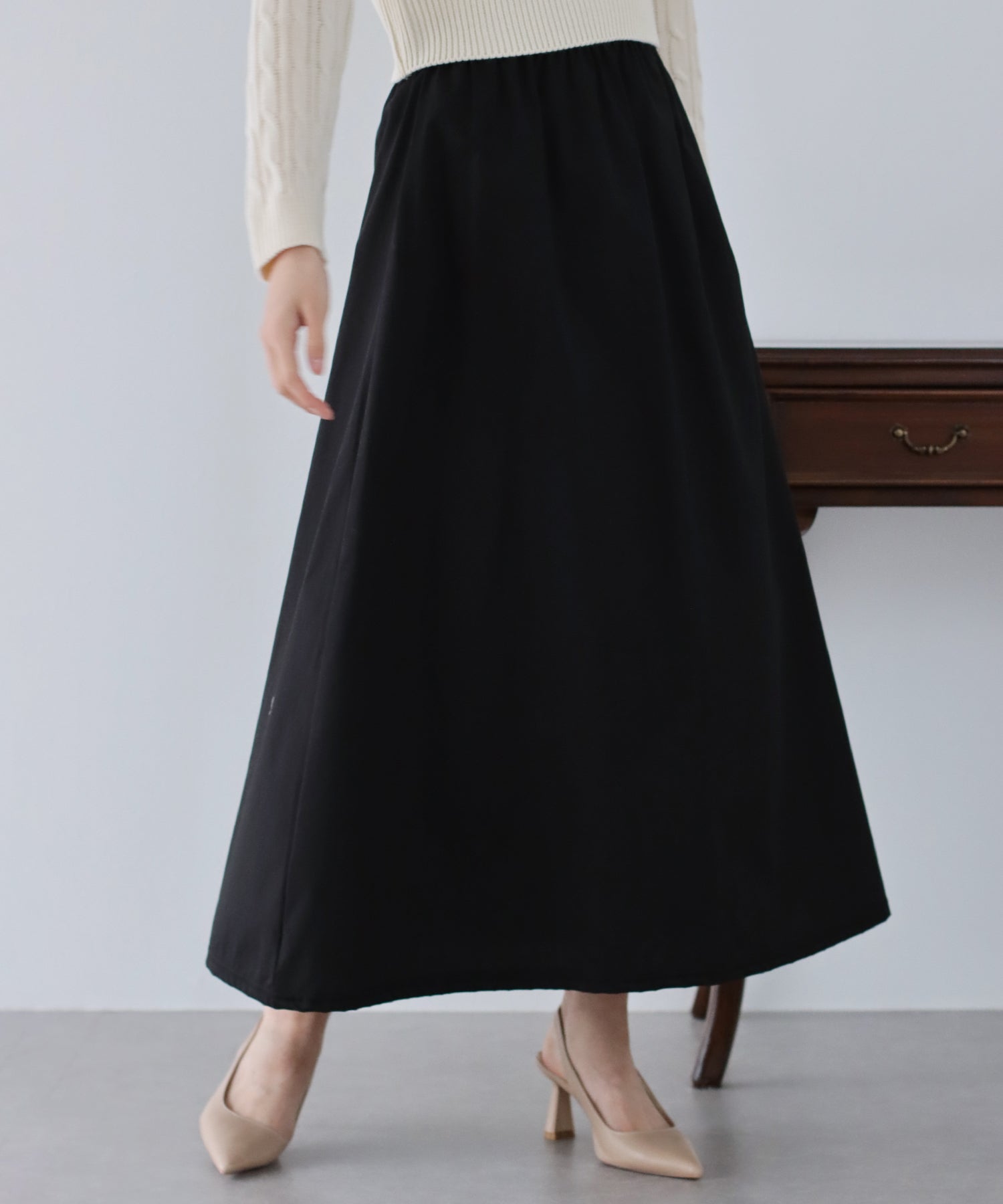 【SALE】コットンロングスカート