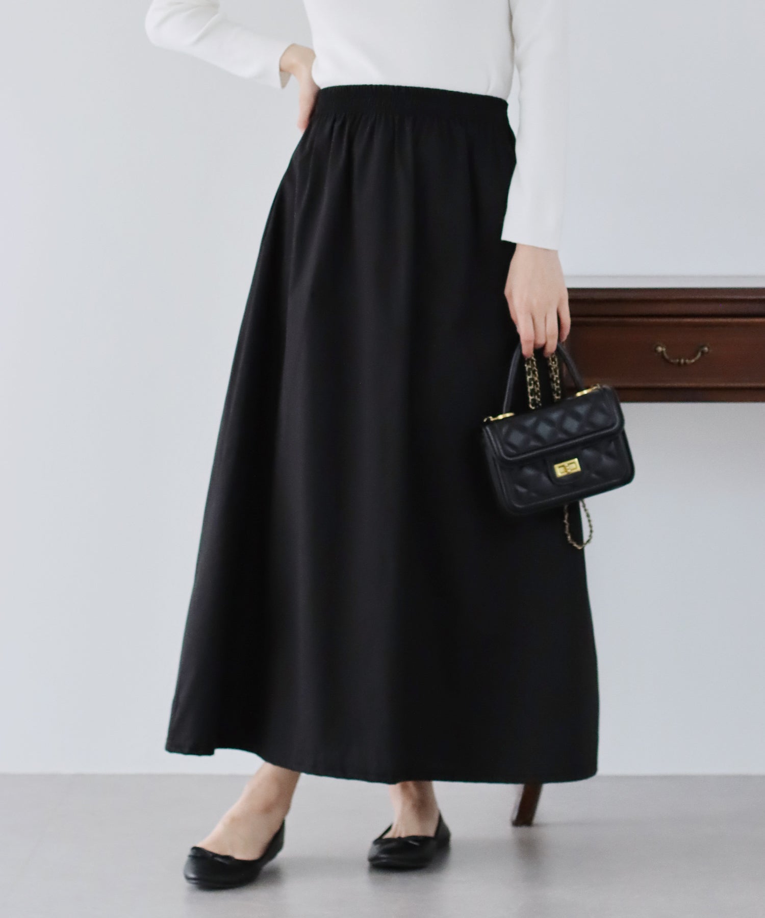 【SALE】コットンロングスカート