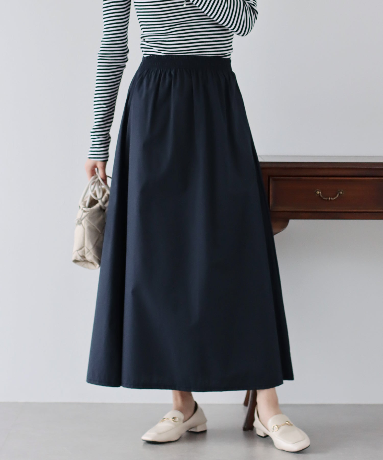 【SALE】コットンロングスカート