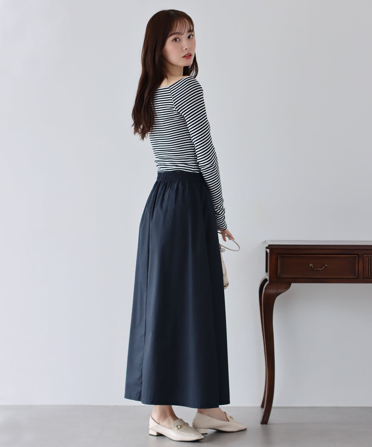 【SALE】コットンロングスカート