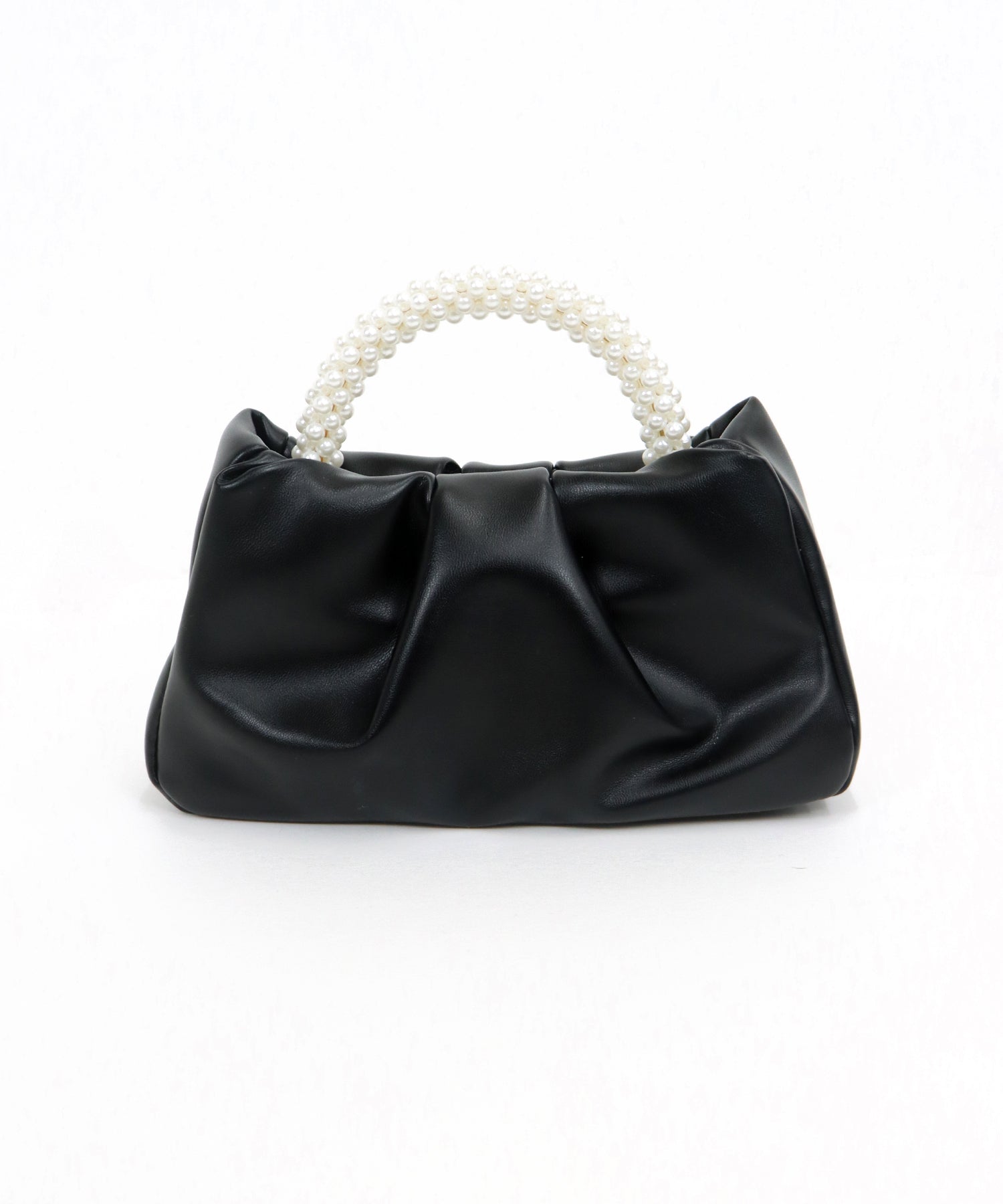 【SALE】パールハンドル2WAYミニバッグ