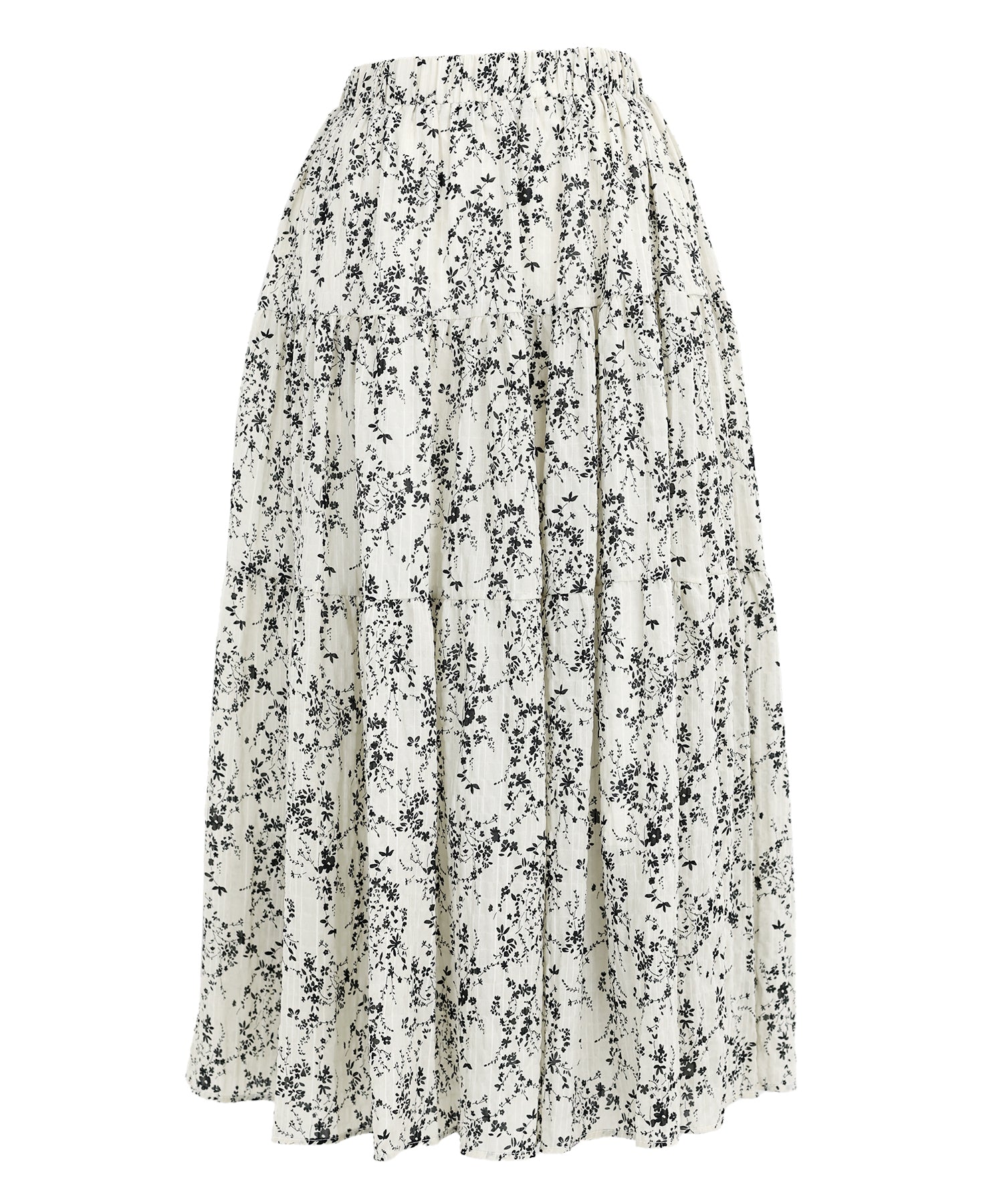 【SALE】アソートプリントティアードスカート