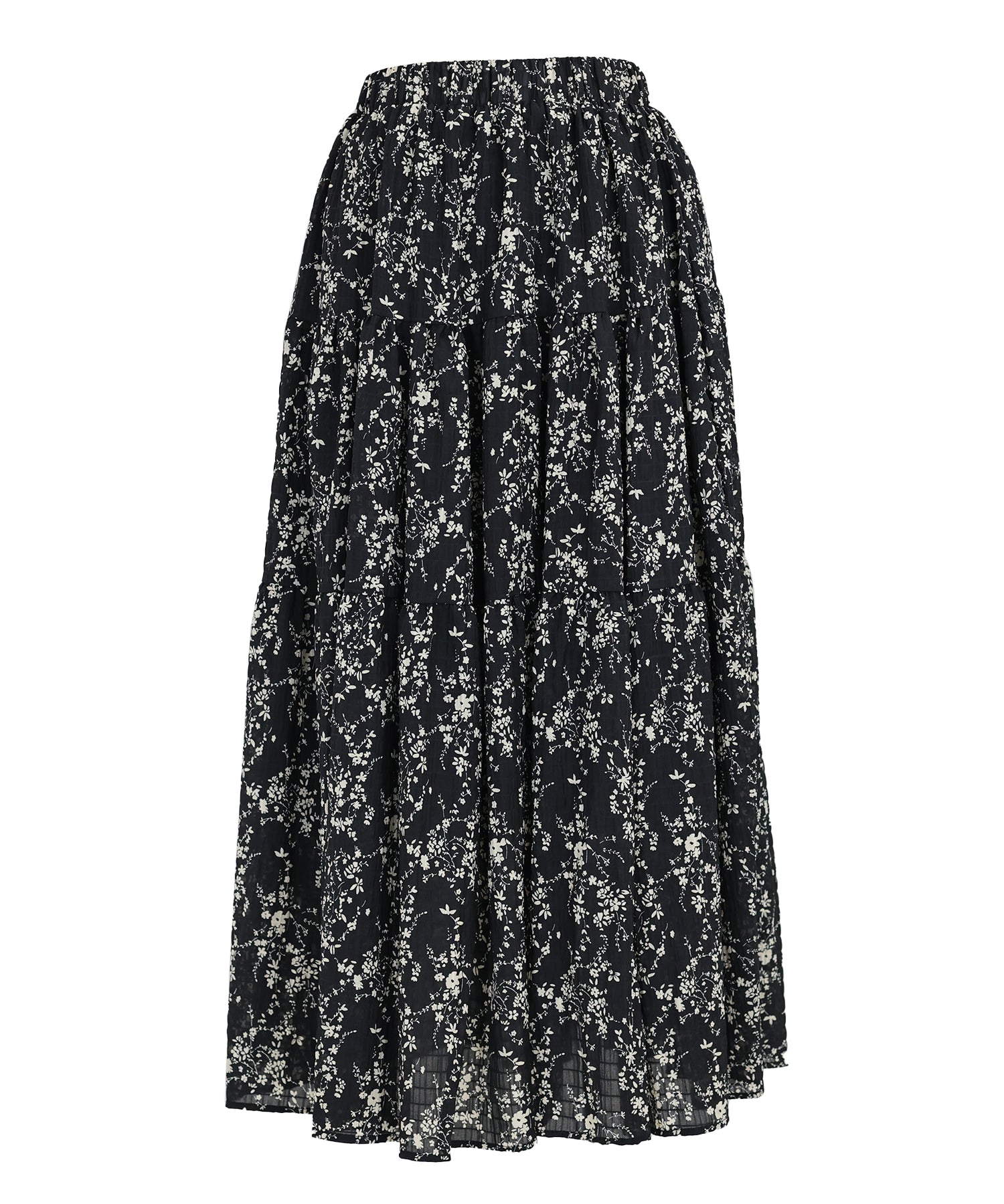 【SALE】アソートプリントティアードスカート