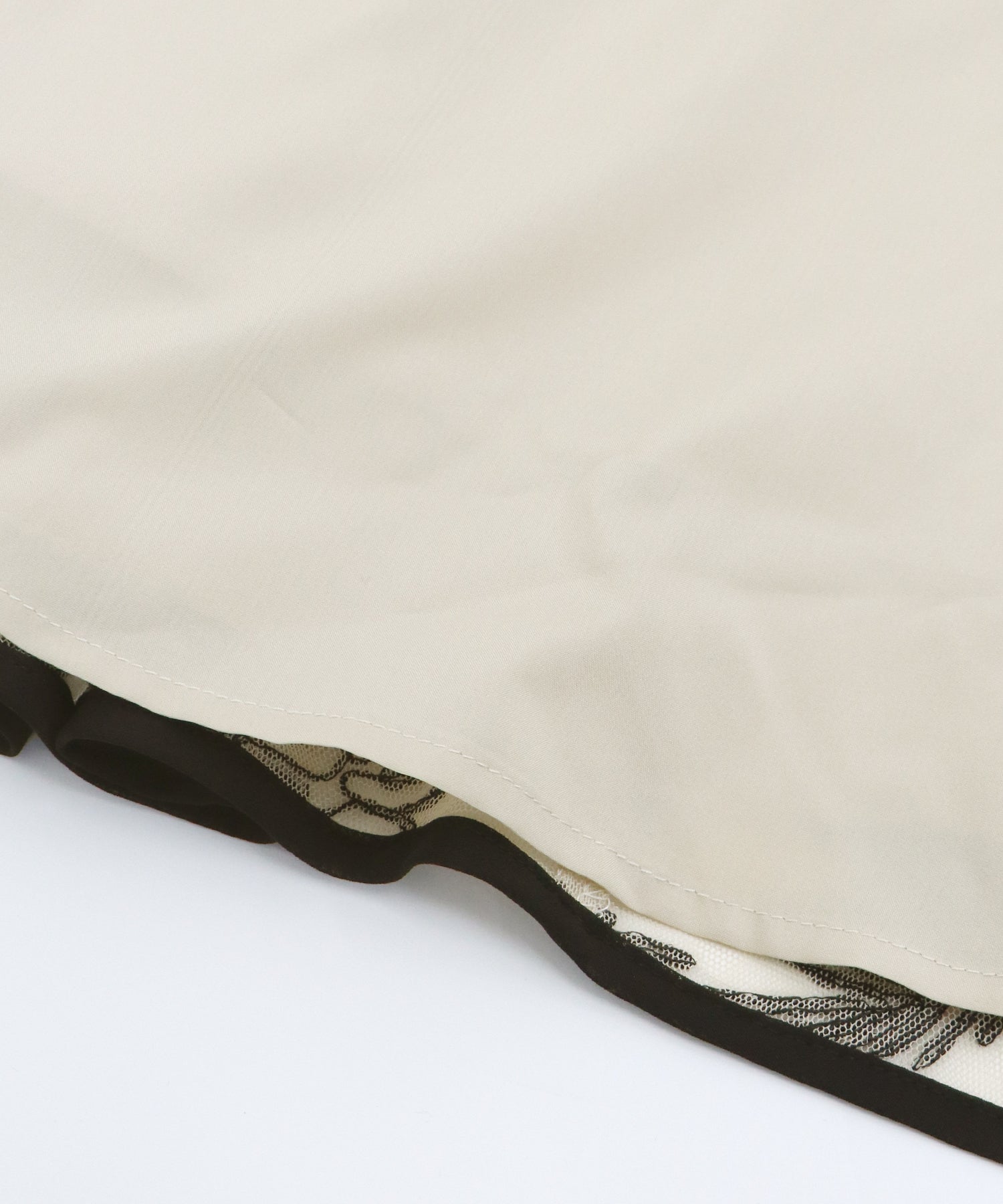 【TIME SALE】バイカラー刺繍レースパーティードレス