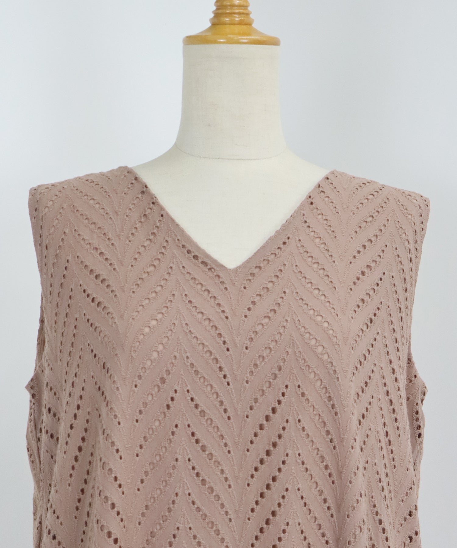 【SALE】コットンレースティアードワンピース