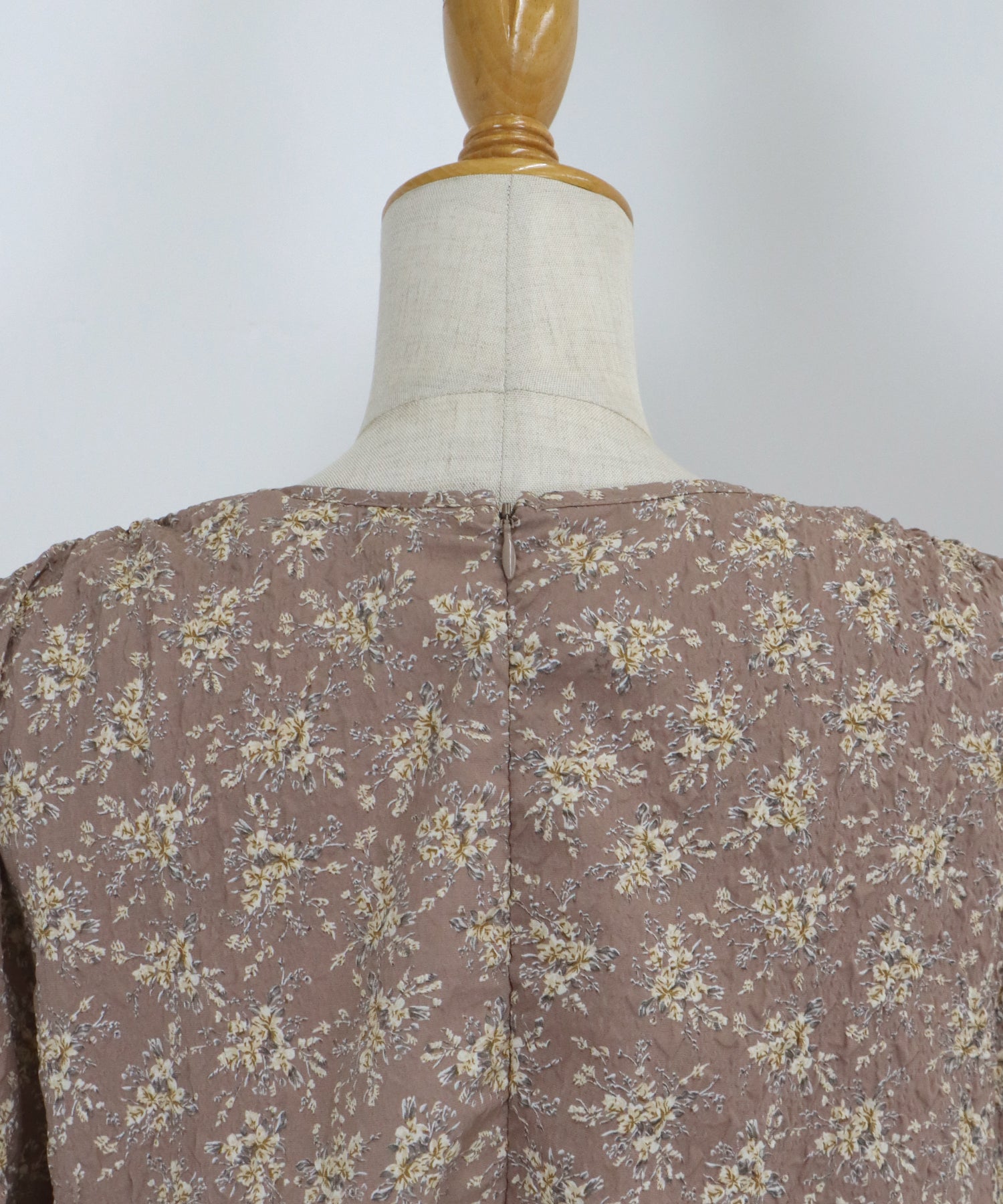 【SALE】エンボスプリントワンピース