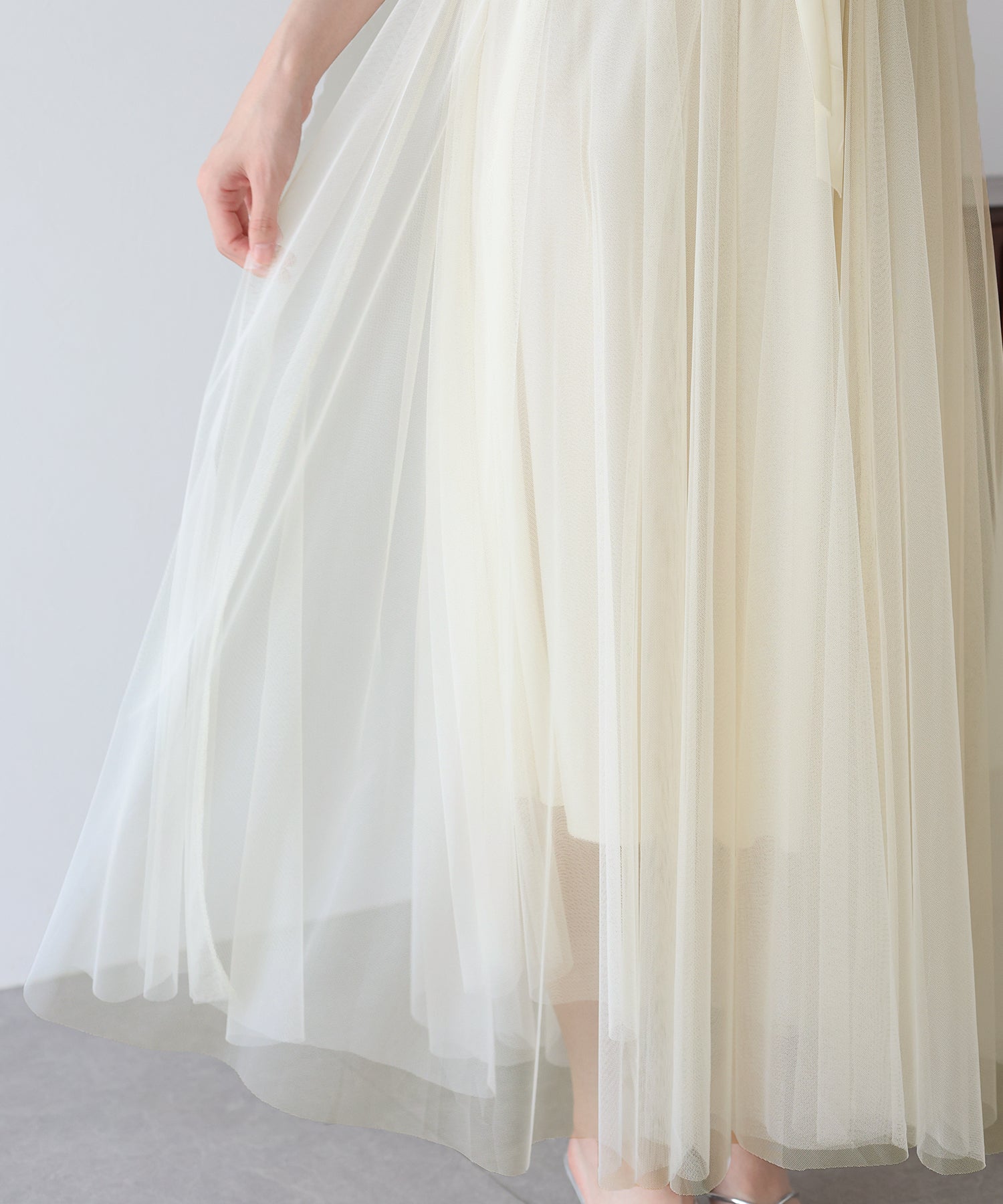 【SALE】グラデーションチュールスカート