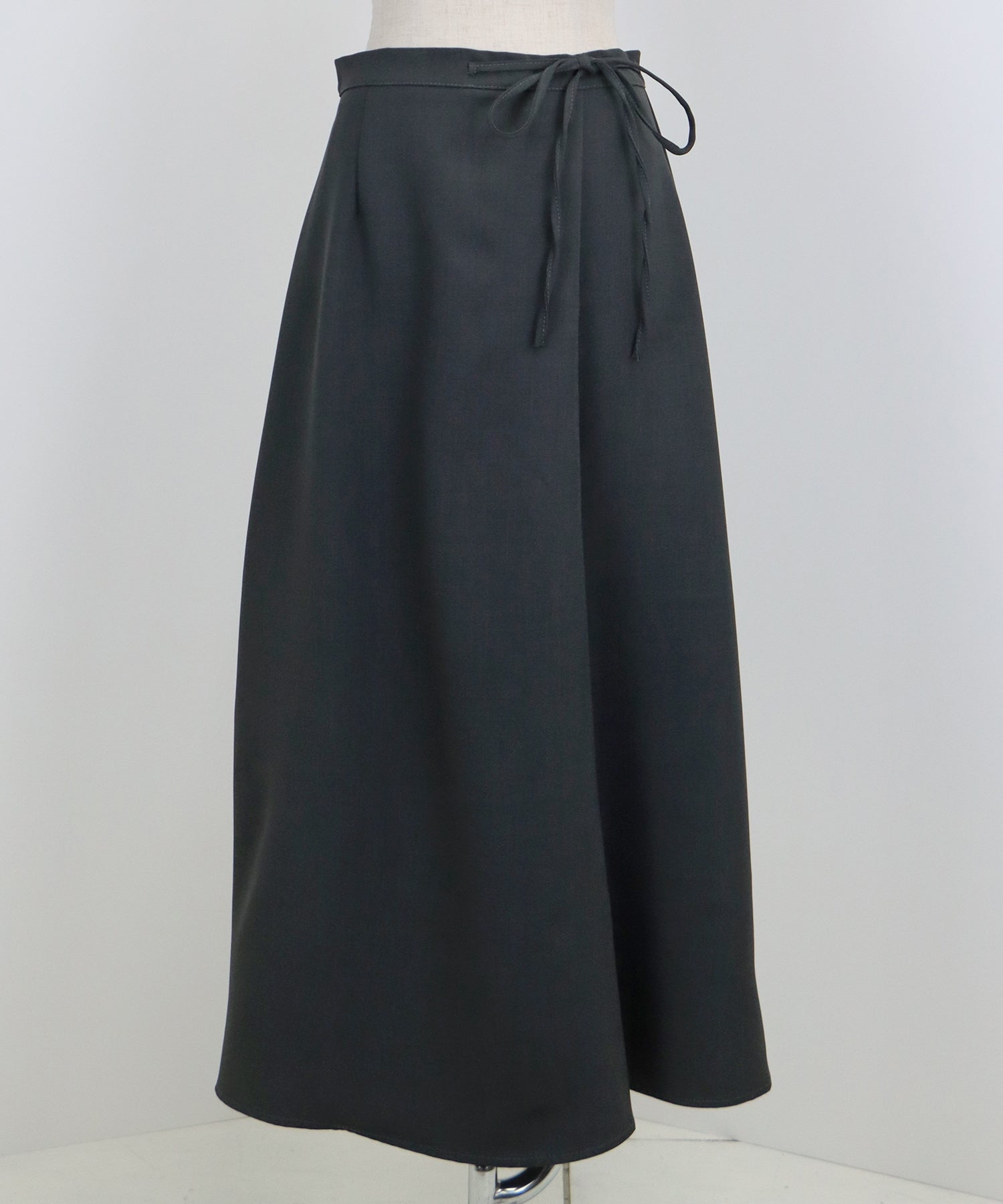 【SALE】サイドリボンIラインスカート