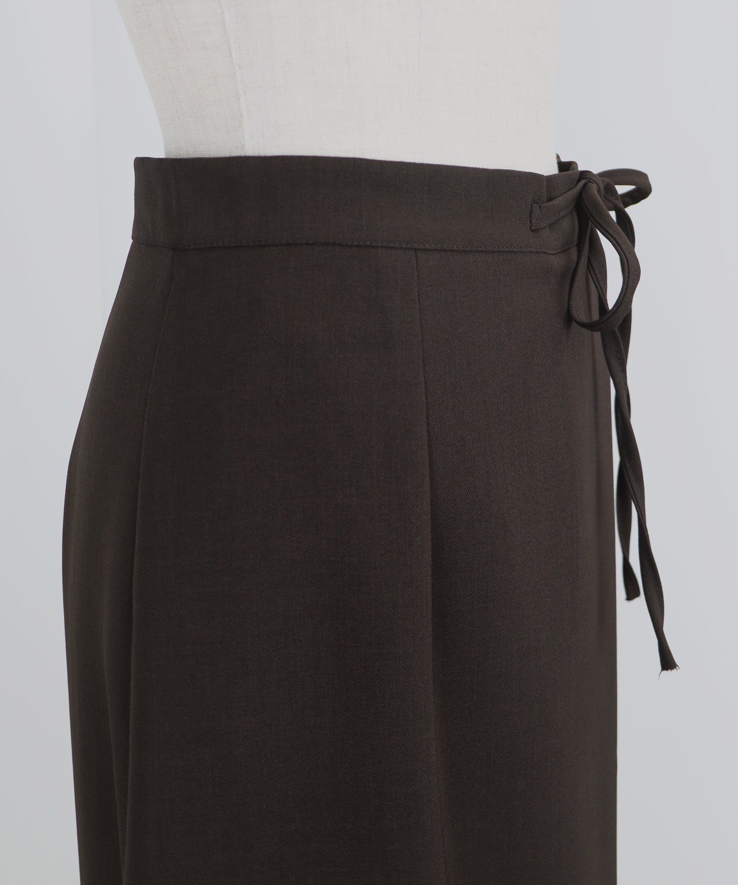 【SALE】サイドリボンIラインスカート