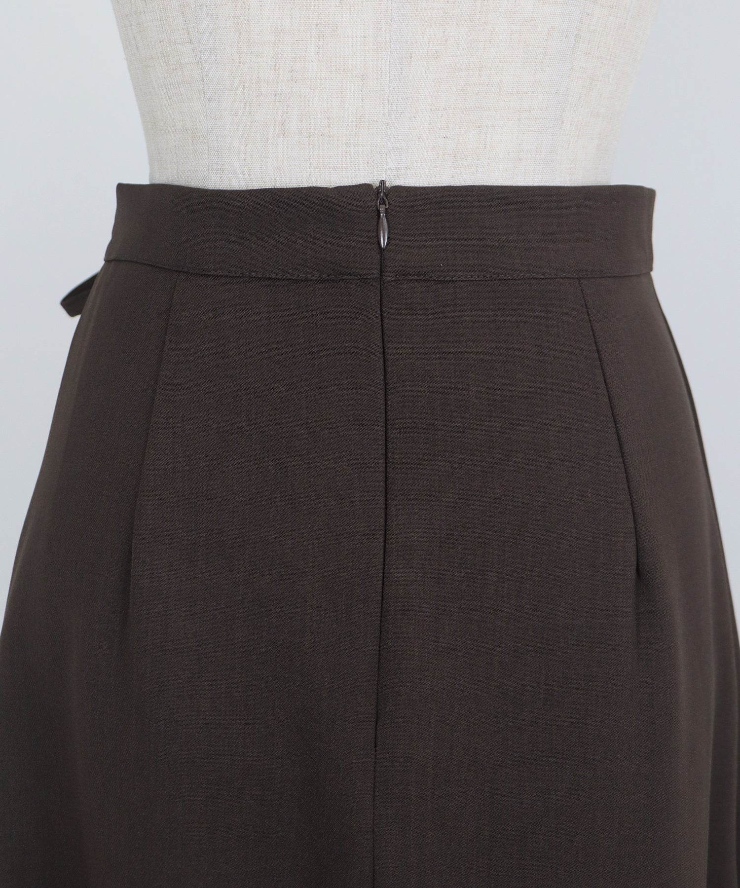 【SALE】サイドリボンIラインスカート