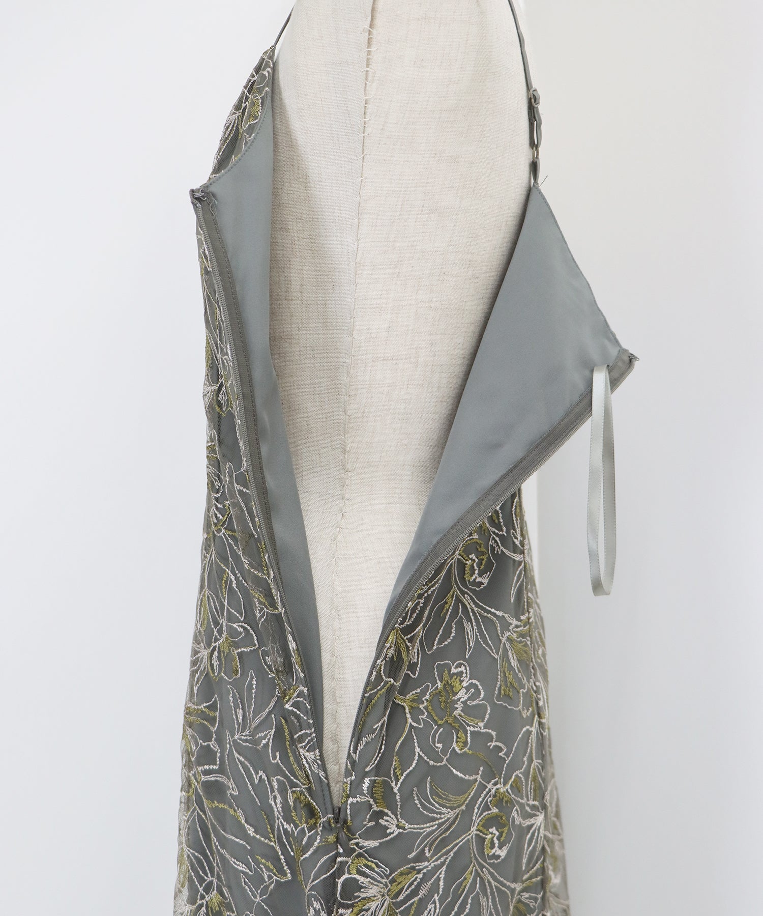 【TIME SALE】花柄刺繍レースセットドレス