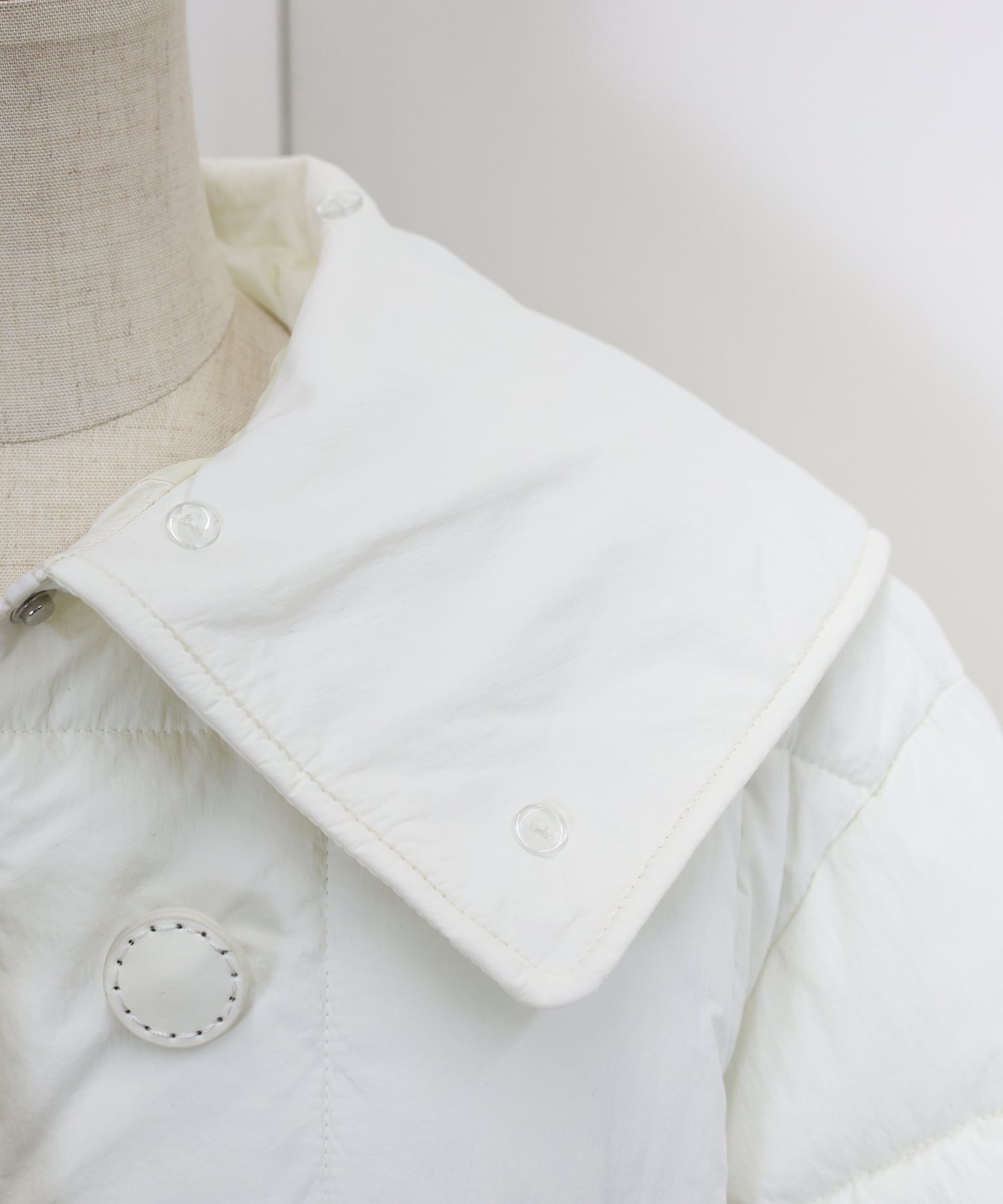 【TIME SALE】ウェストマークファー衿ロングダウン