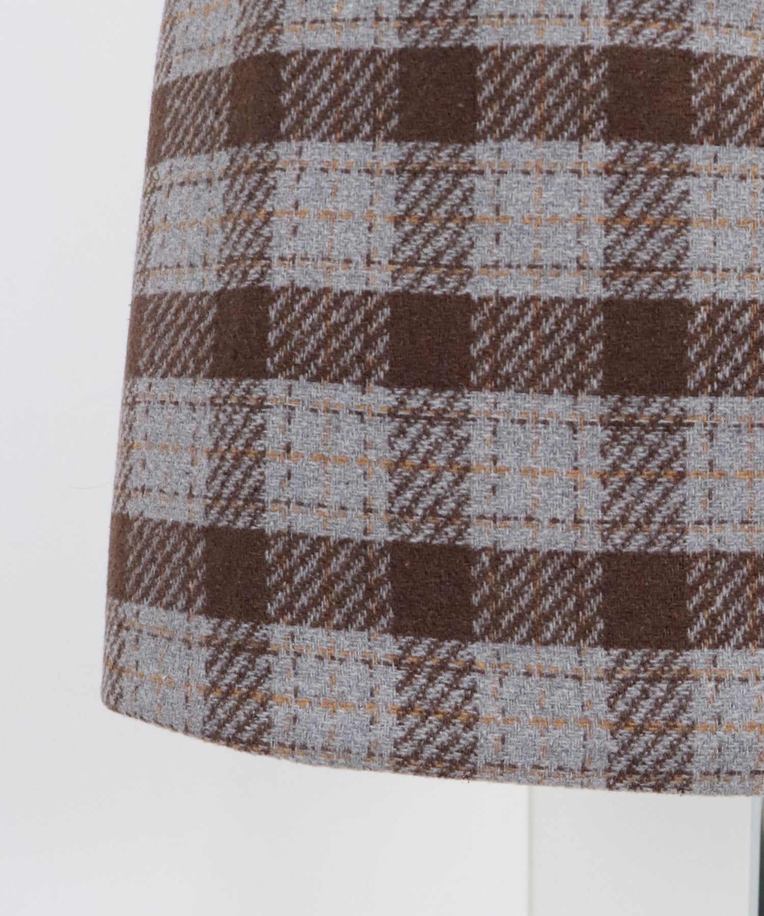 【SALE】チェック柄ラップミニスカート