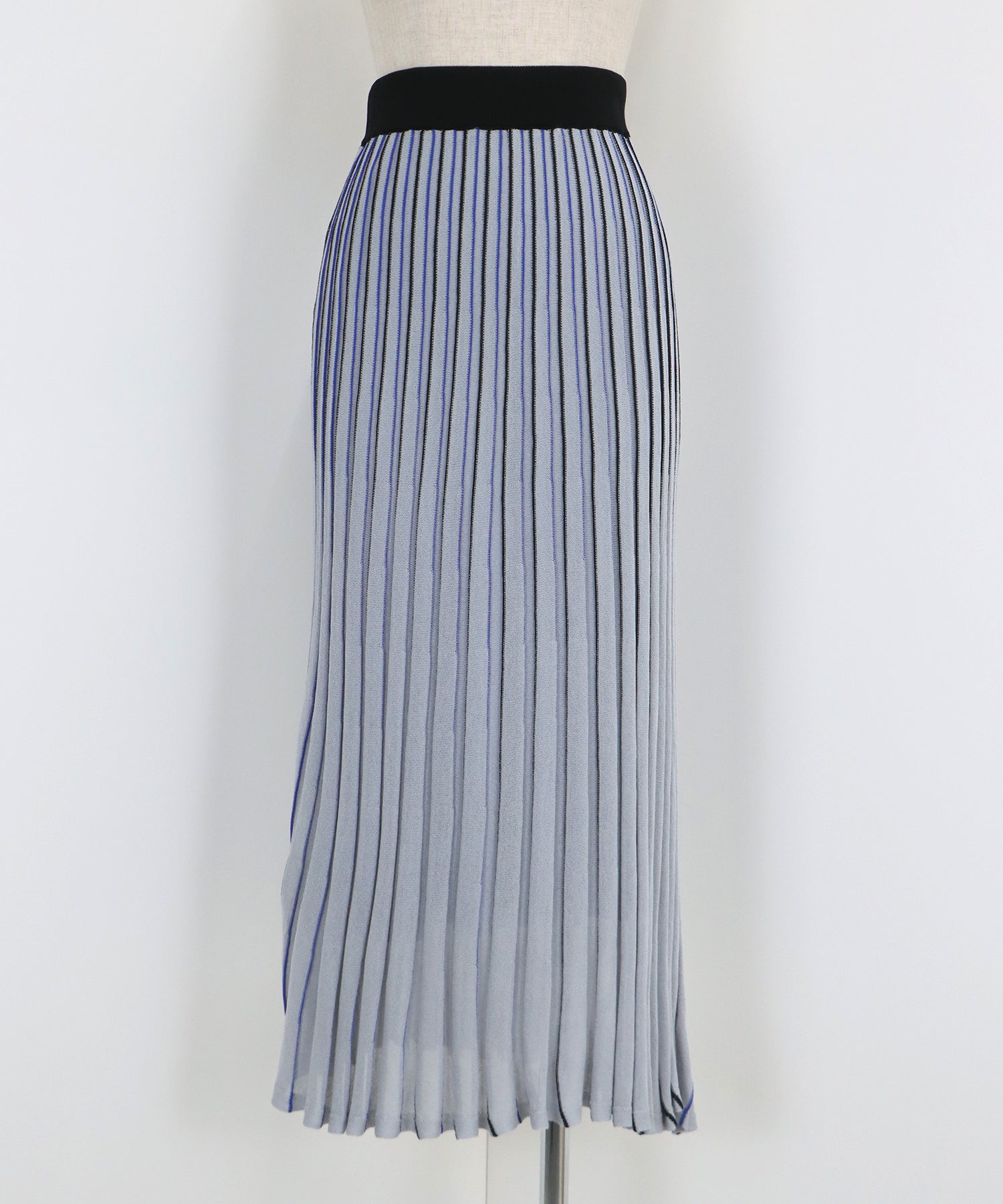 【SALE】シアーストライプニットスカート