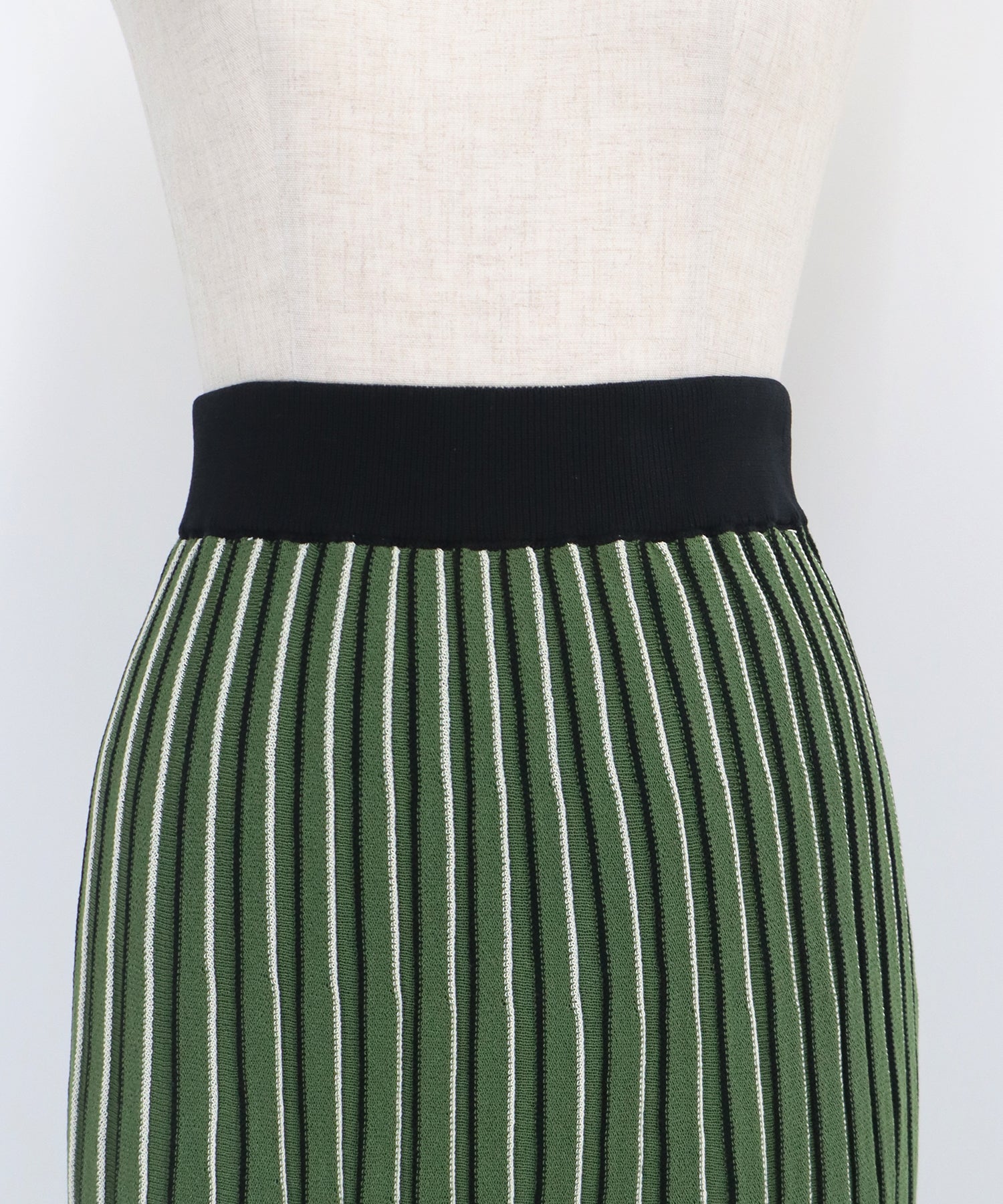 【SALE】シアーストライプニットスカート