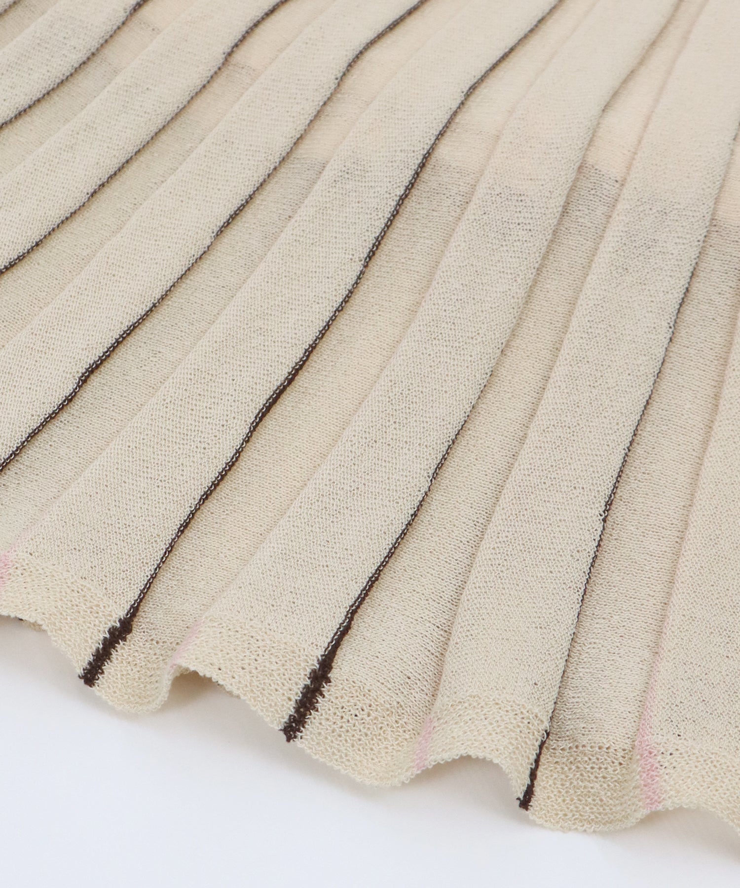 【SALE】シアーストライプニットスカート