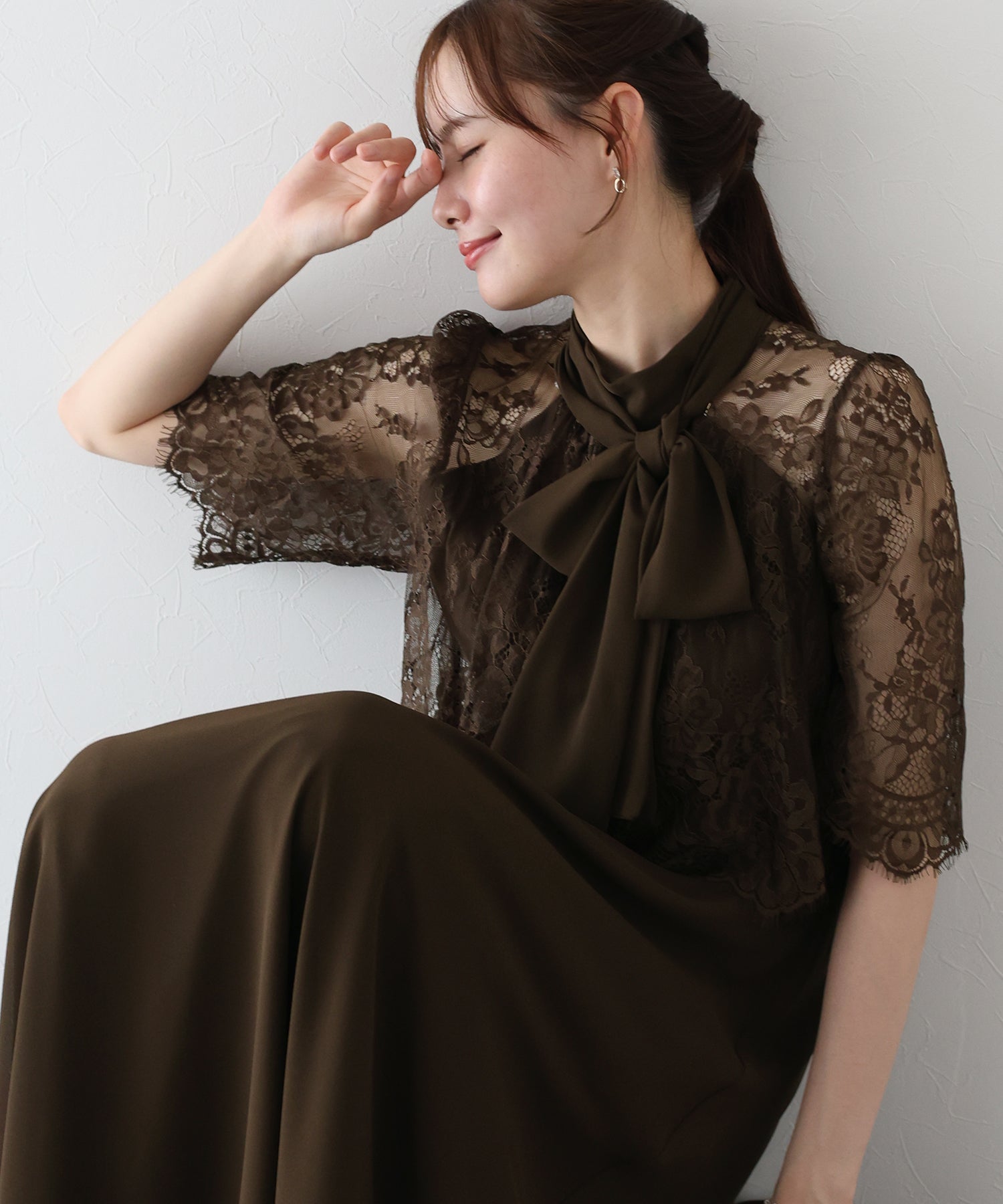 【SALE】ケープドッキングドレス