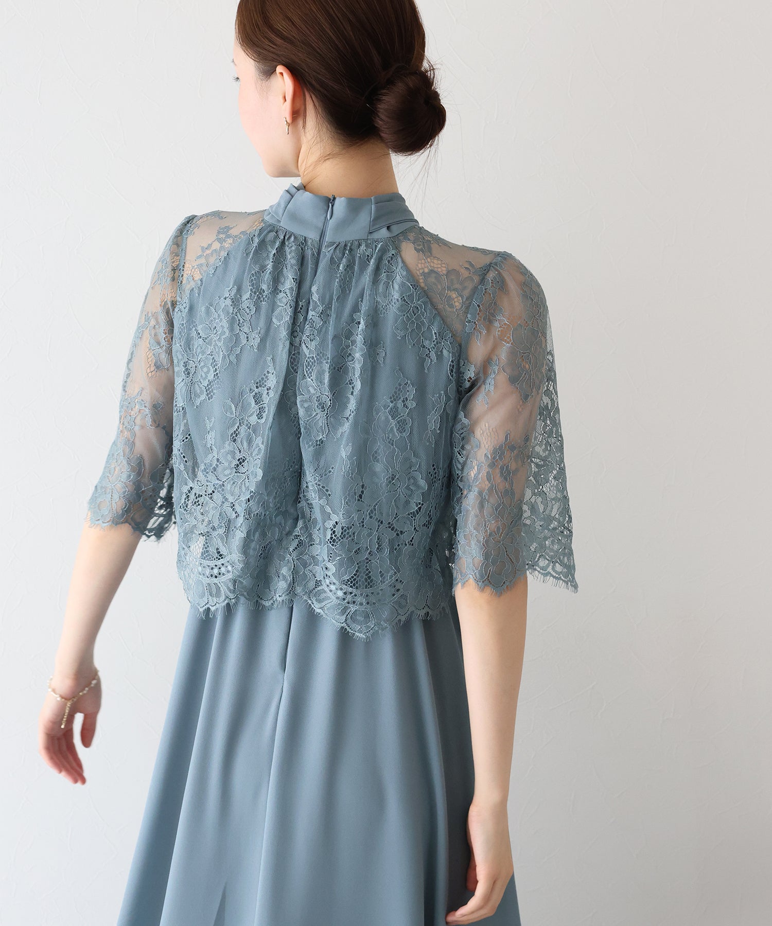 【SALE】ケープドッキングドレス