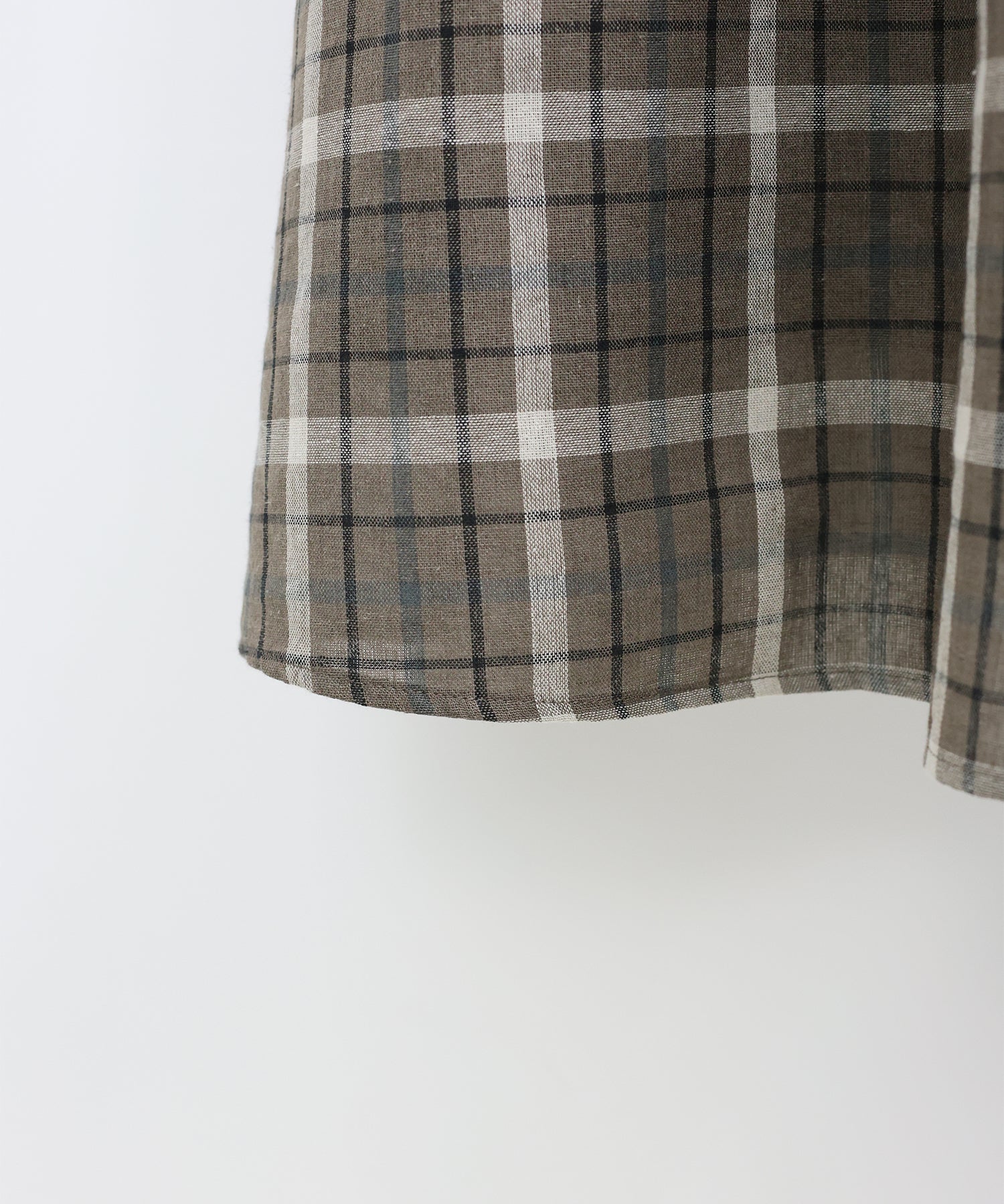 【SALE】チェックドッキングワンピース