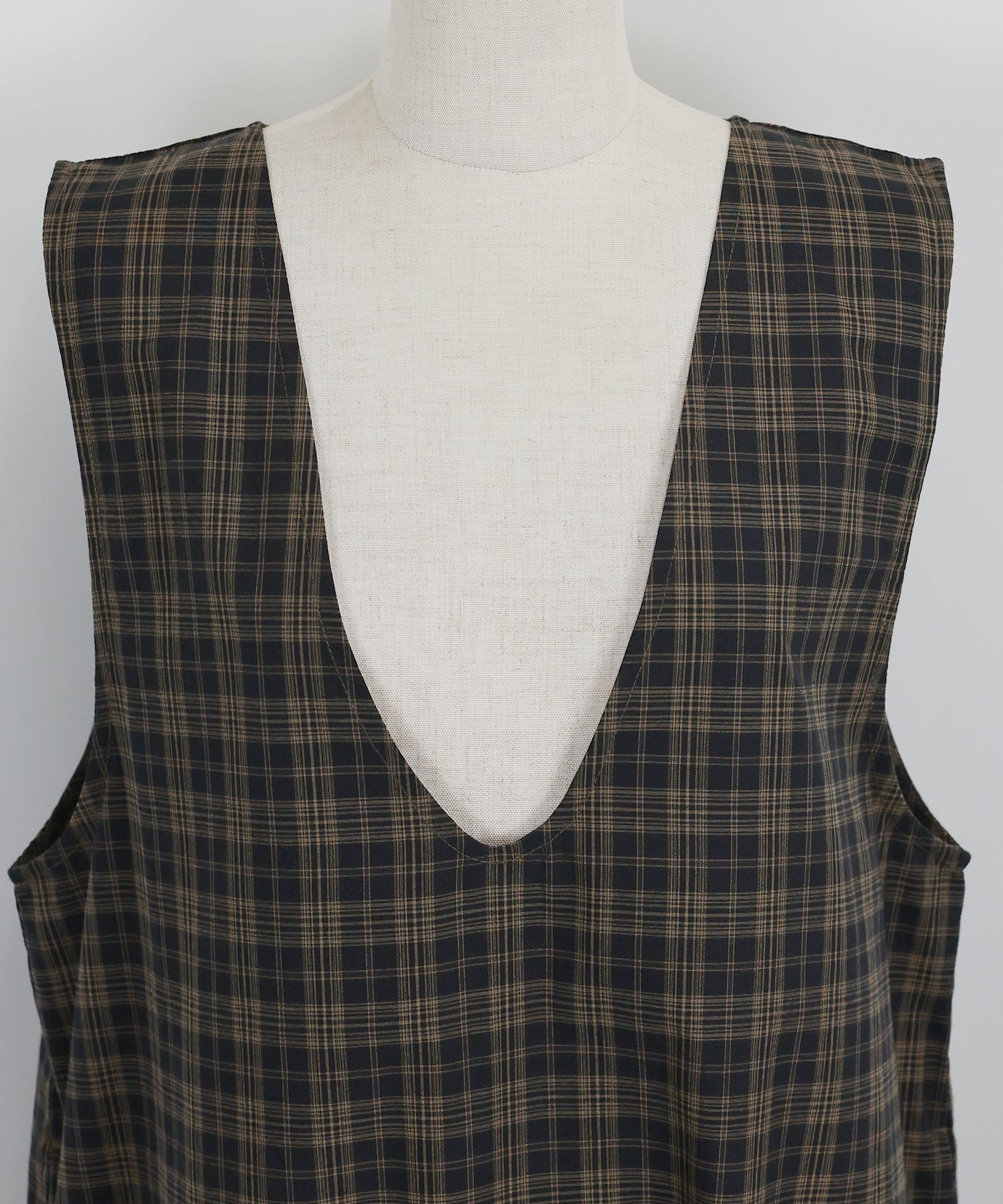 【TIME SALE】チェックジャンパースカート