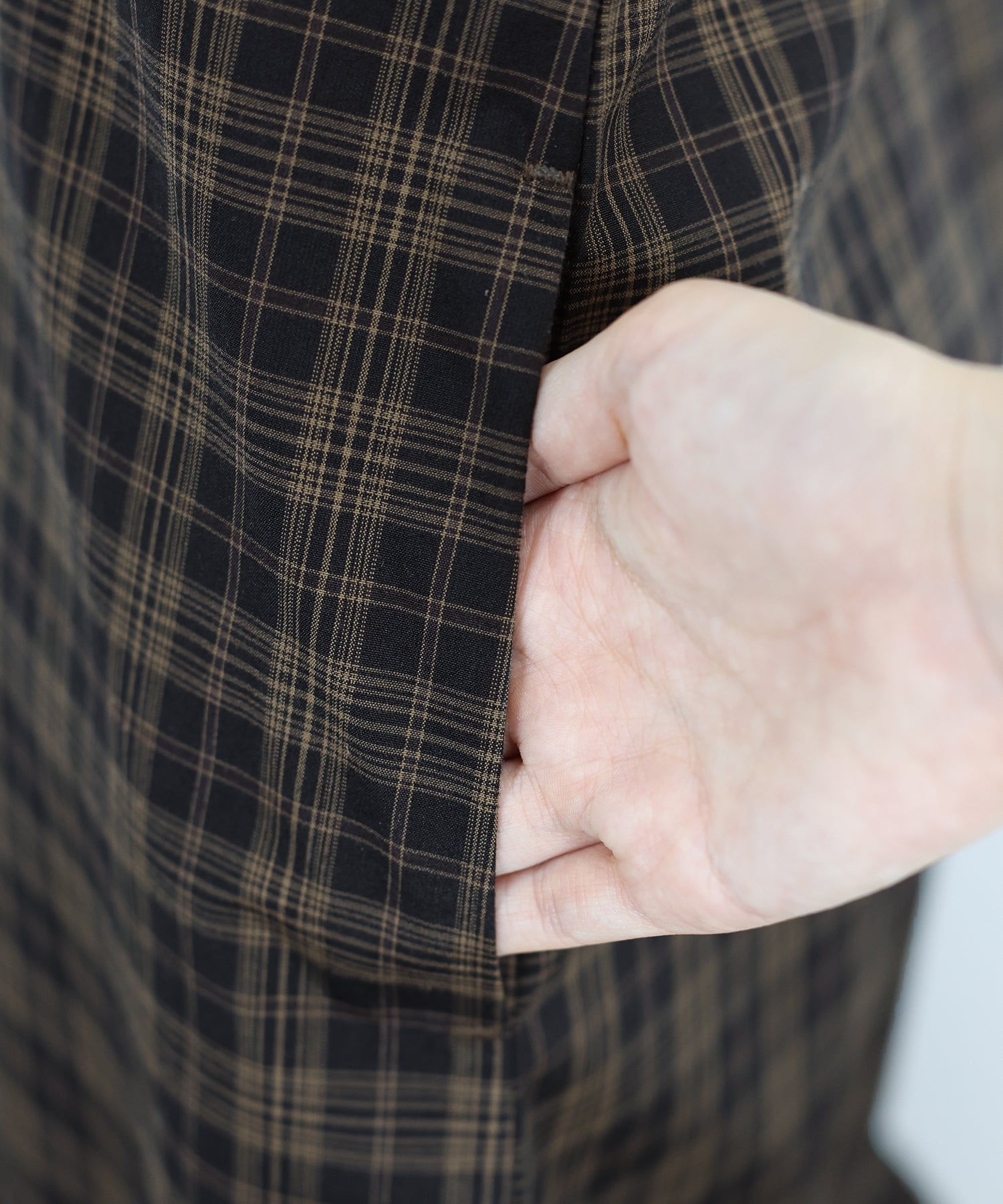 【TIME SALE】チェックジャンパースカート