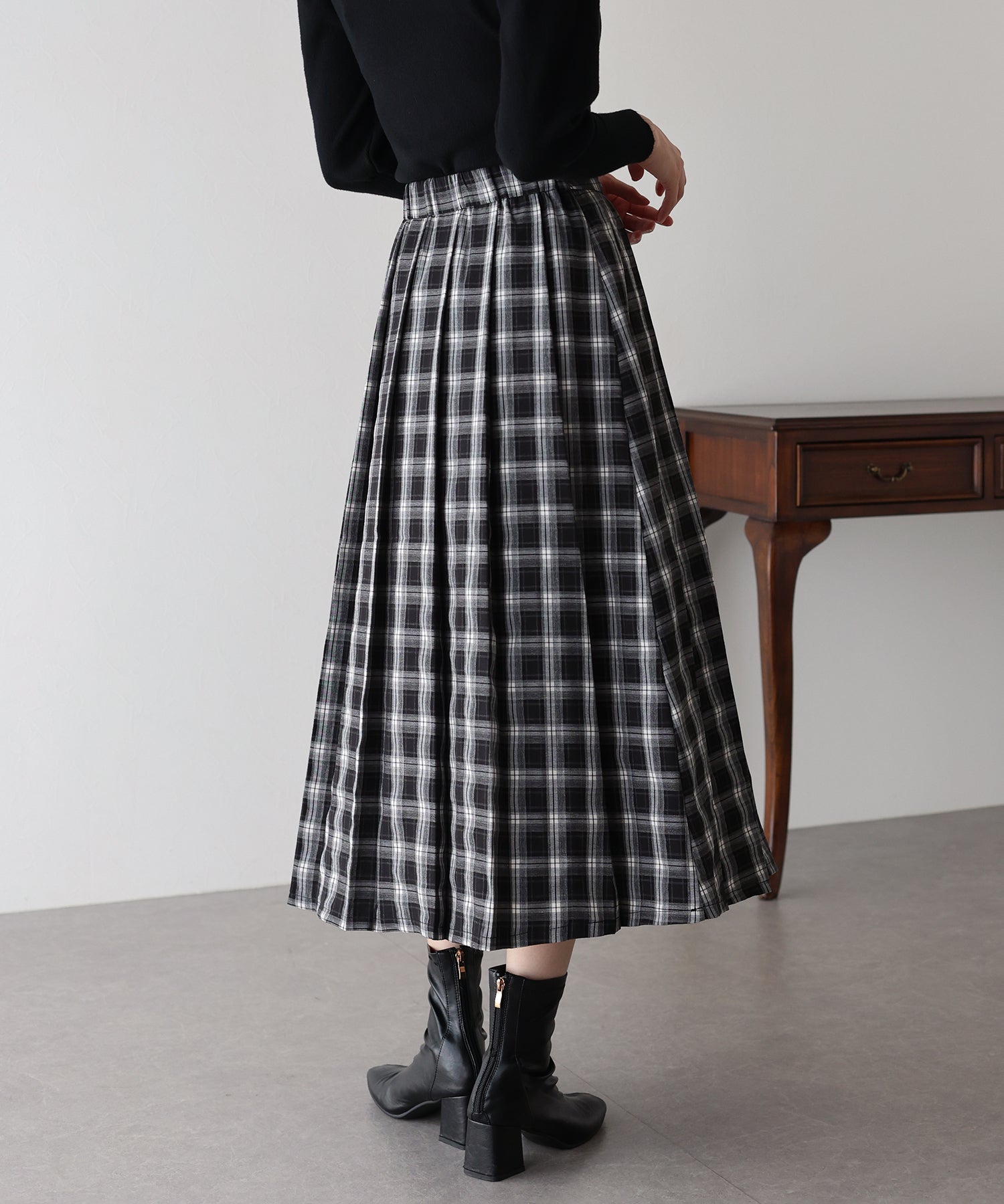 【TIME SALE】ロングプリーツスカート