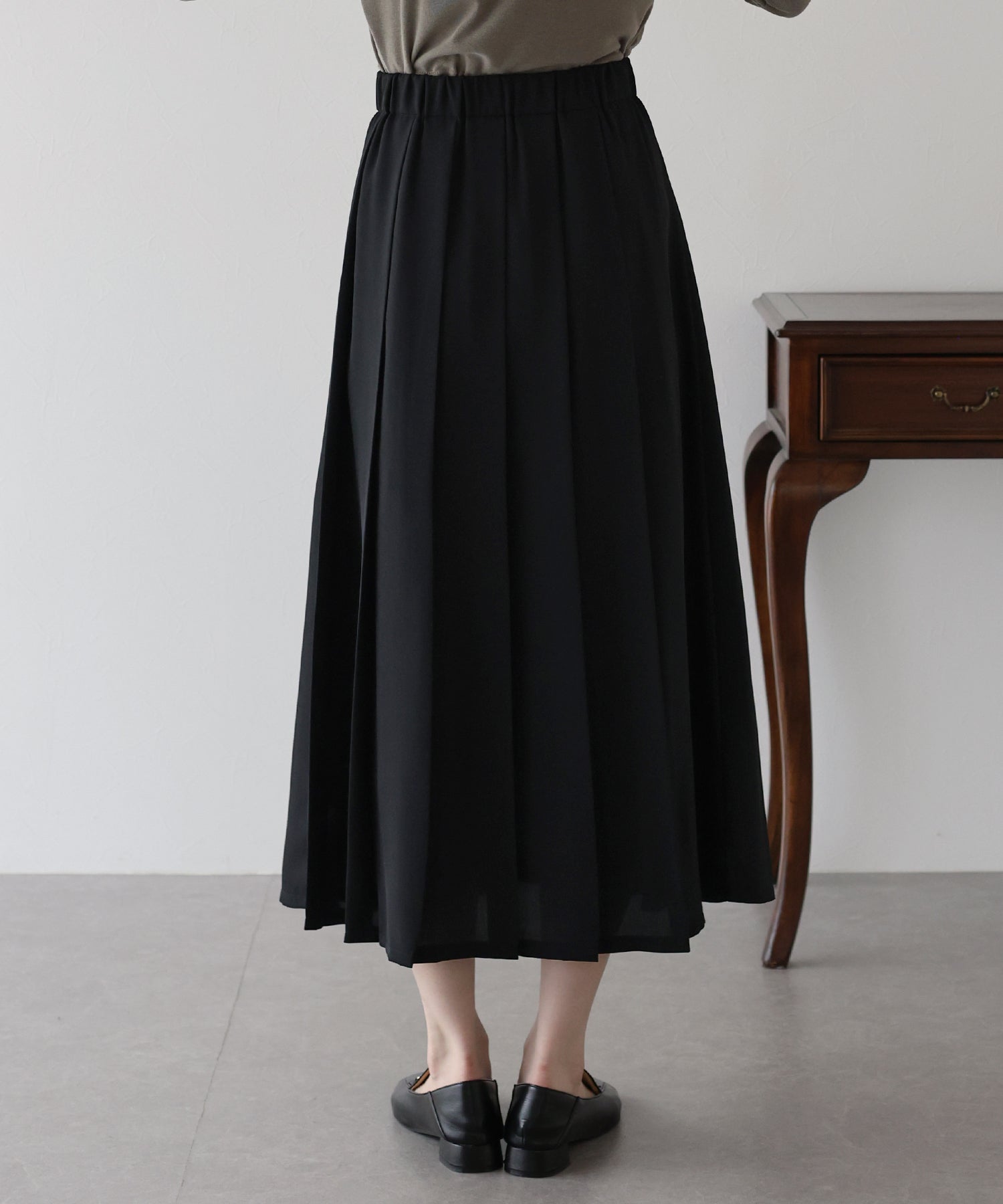 【TIME SALE】ロングプリーツスカート