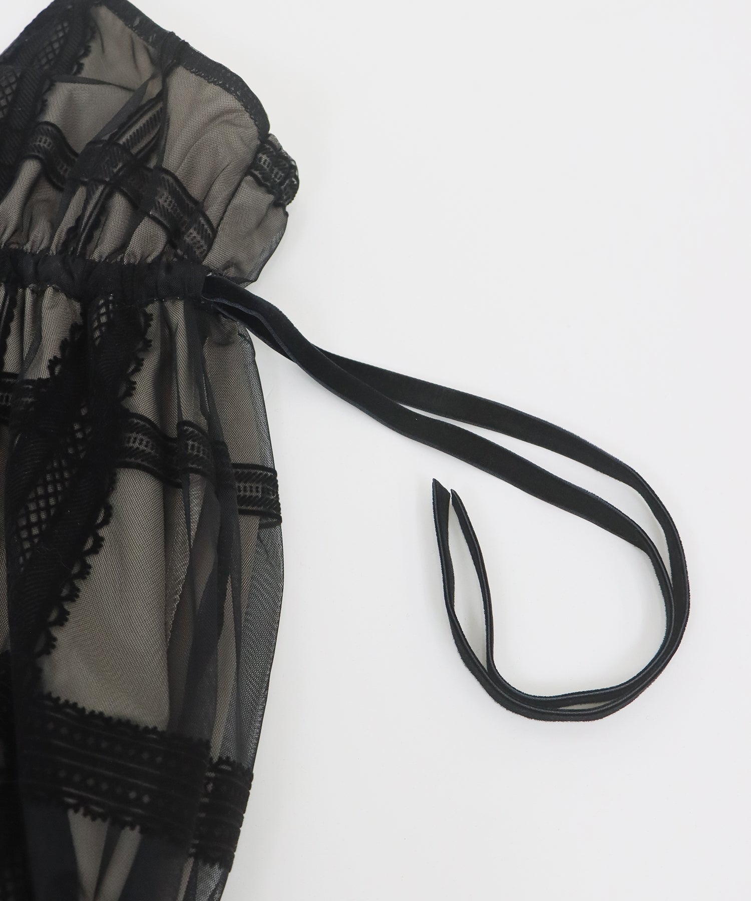 フロッキーチェックキャミワンピース