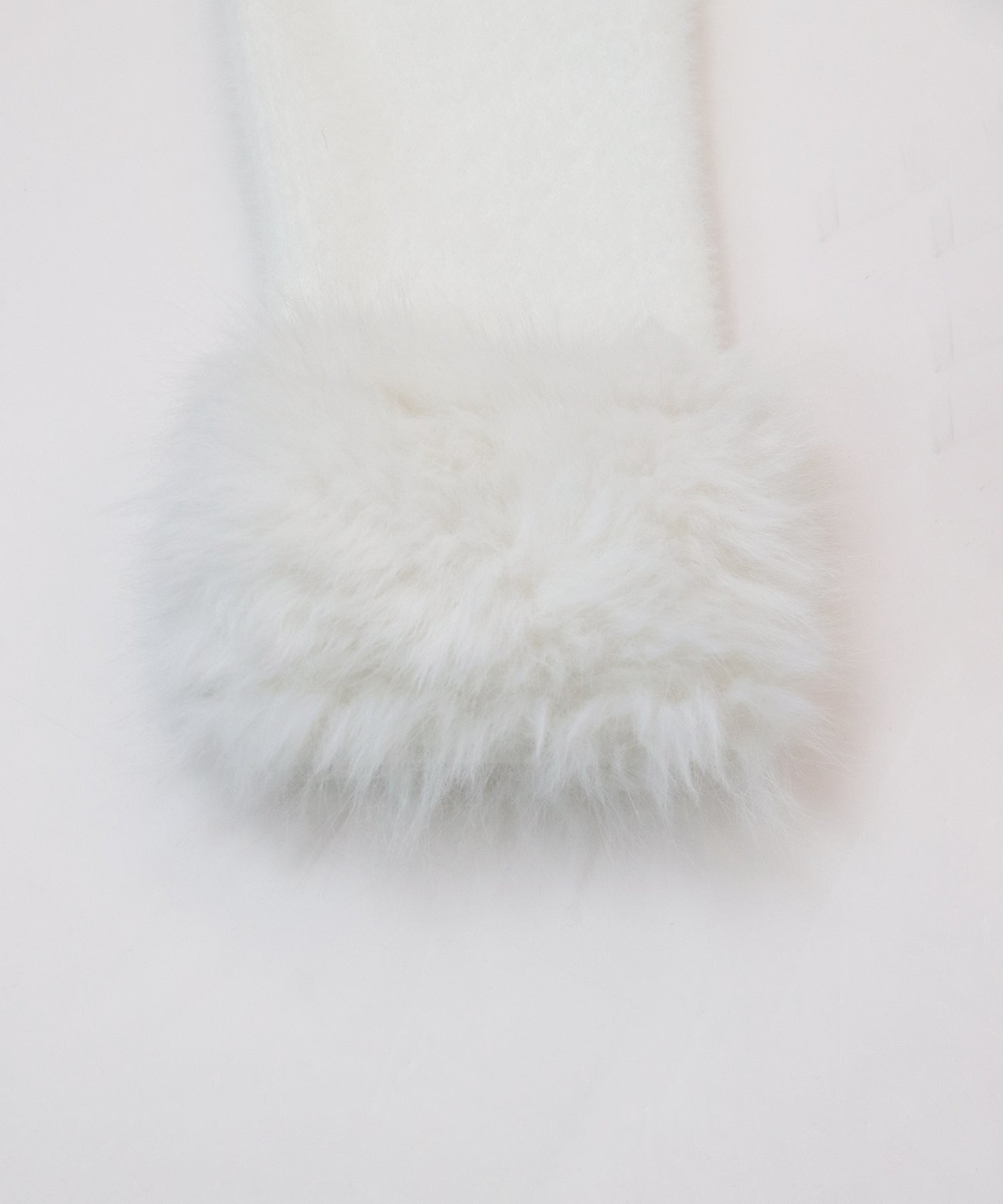 袖ファーパールビジュージャケット